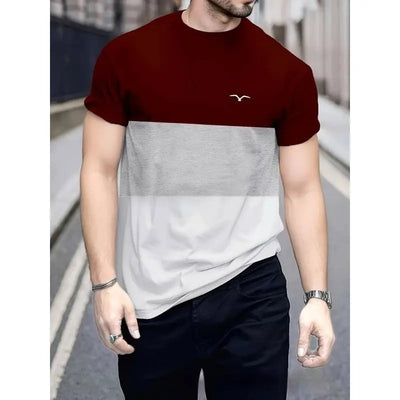 Men's T-shirt 3D Printing Athletic Clothing null