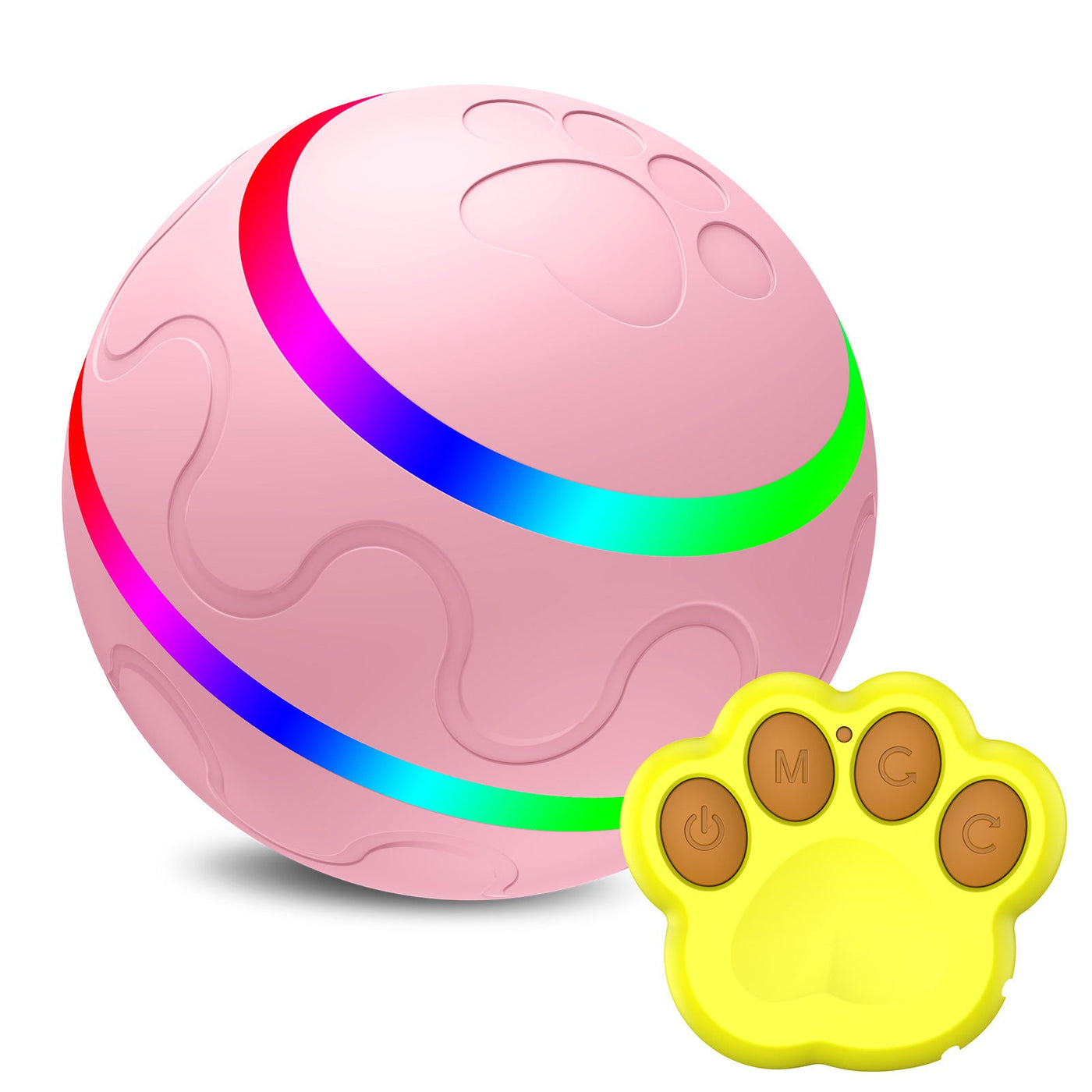 Pet New Cat Wicked Ball Toy Intelligent Ball USB Cat Toys Self Rotating Ball Automatic Rotation Ball null