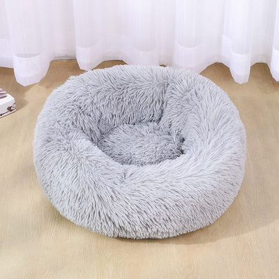Dog Bed Super Soft Washable Long Plush Pet Kennel Deep Sleep Dog House Velvet Mats Sofa For Dog Basket Pet Cat Bed null