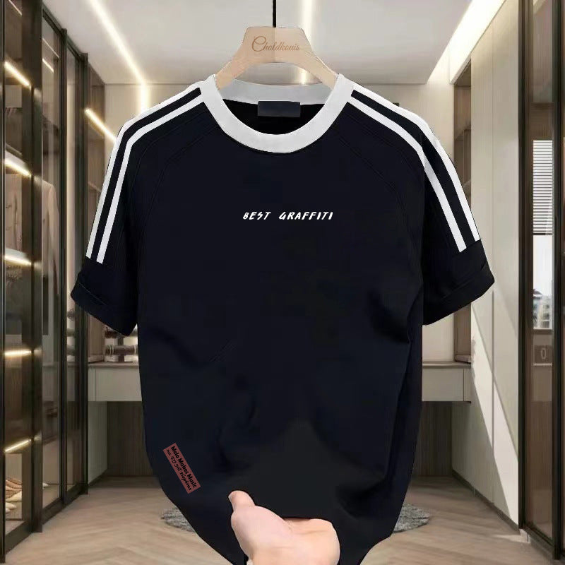 Men's Summer Thin Heavy Cotton Short Sleeve null