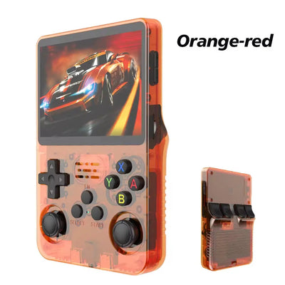 128G R36S Retro Handheld Video Game Console Linux System 3.5 Inch IPS Screen R35S Pro Portable Pocket Video Player 64GB Games Retro Game Supermaket Store