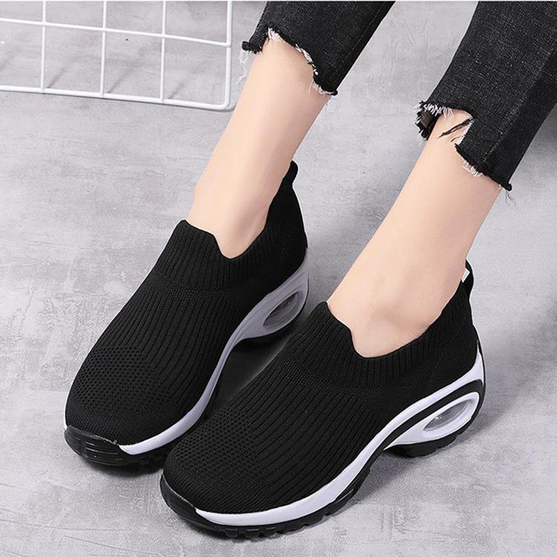 Sneakers Women Air Cushion Mesh Breathable Running Sports Shoes null