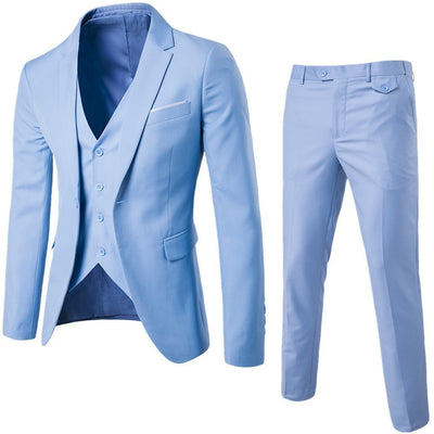 Men's Suit Set Two-piece Korean Style null