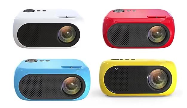 M24 Micro Mini Projector Led Portable Hd 1080p null
