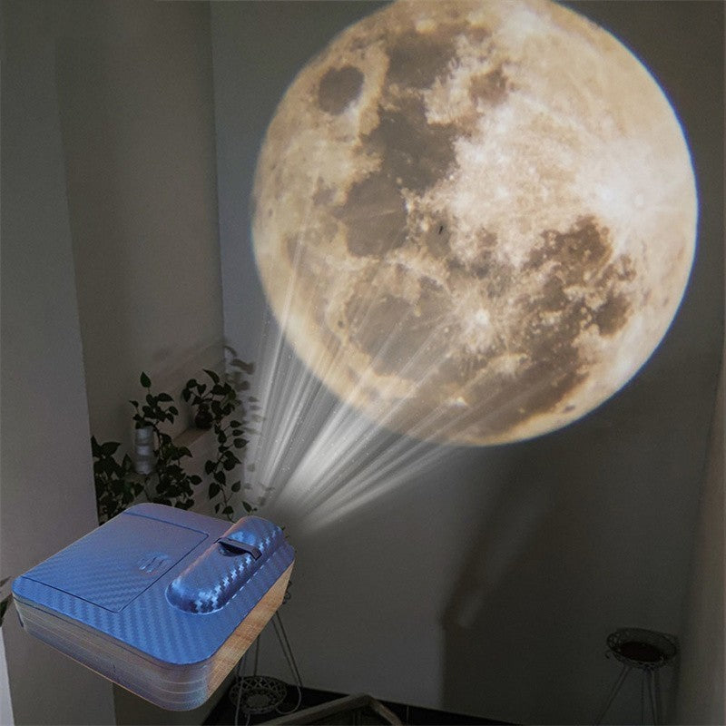 Aurora Moon Galaxy Projection Lamp null