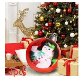 Christmas Ornament Ball Outdoor Pvc 60CM Inflatable Decorated Ball PVC Giant Big Large Balls Xmas Tree Decorations Toy Ball null