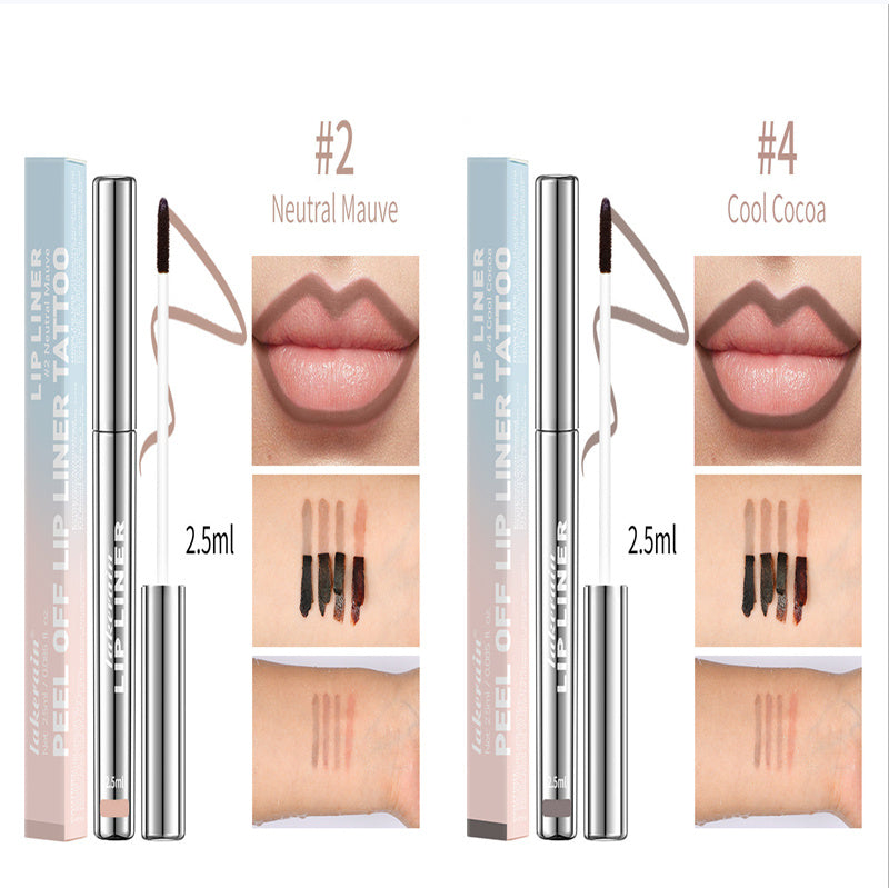 Matte Finish No Stain On Cup Hook Line Lip Stick null