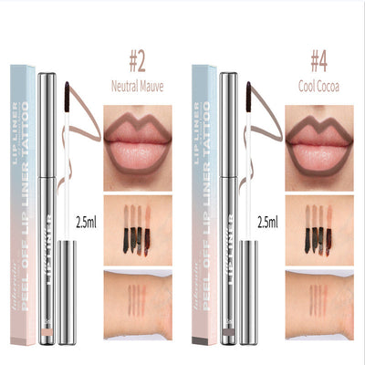 Matte Finish No Stain On Cup Hook Line Lip Stick null