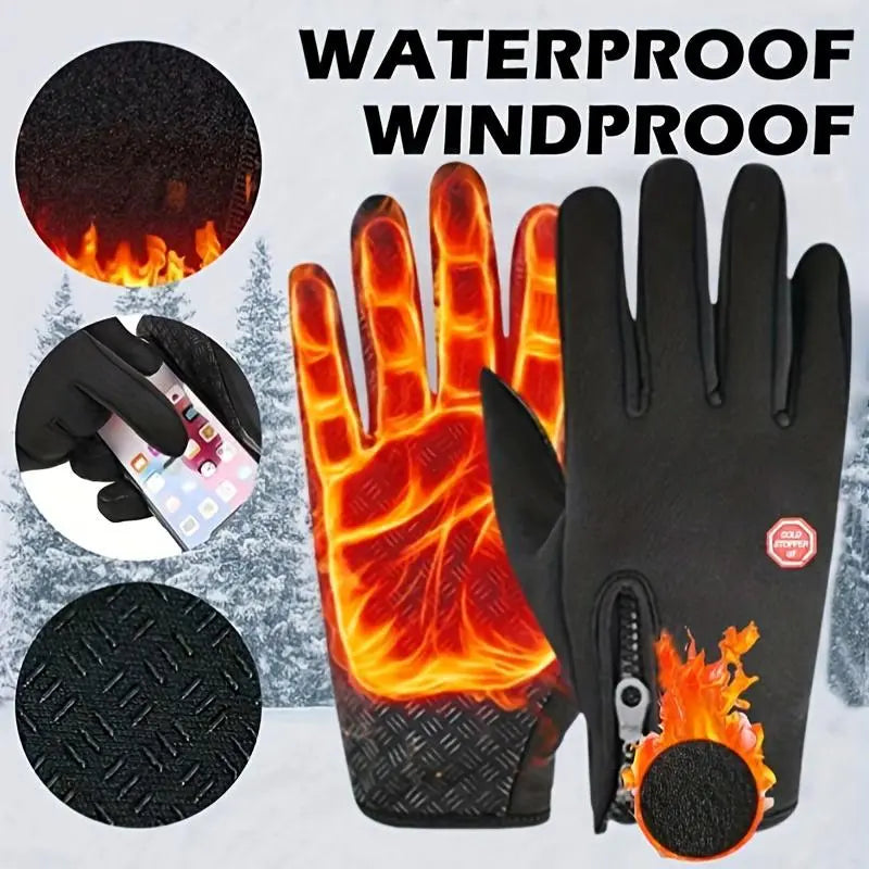 🔥Limited Time Offer-Buy 1 Pair Get 1 Pair FREE!🎁Windproof Winter Gloves Touchscreen Gloves Thermal Warm Gloves for Men and Women Leisure Sports Life Store