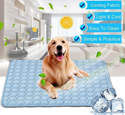 Pet Dog Cat Ice Silk Cold Nest Pad For Cooling In Summer null