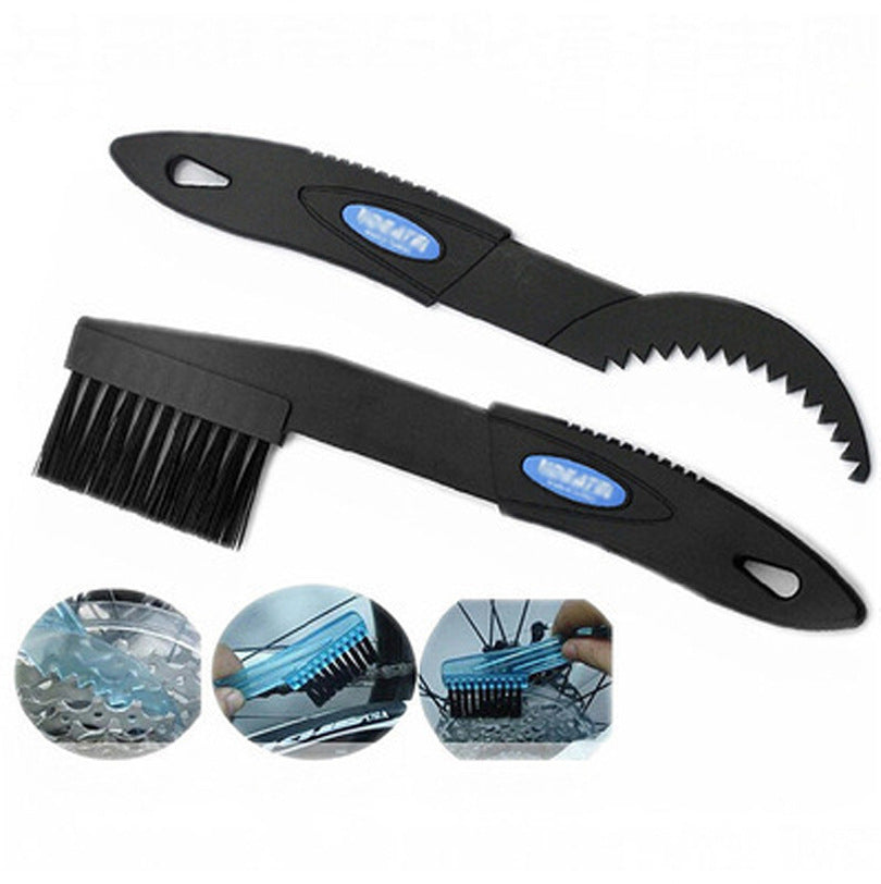 Bicycle Cleaning Tool Set Large Bristle Scrub Chain Cleaner Small Brush null