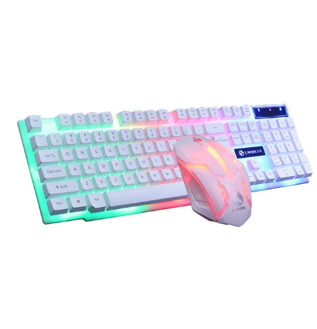 Backlit keyboard and mouse Shoppers Synchrony