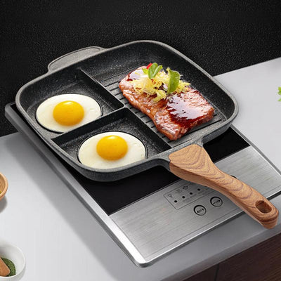 Maifanshi fried steak pot multi-function household omelette pan pan induction cooker non-stick pan null
