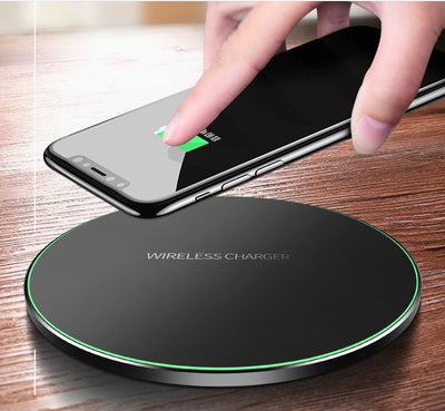 Wireless Charger For I-Phone Fast Wireless Charging Pad For Sam-sung High Speed null