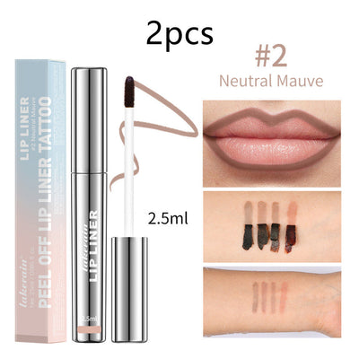 Matte Finish No Stain On Cup Hook Line Lip Stick null