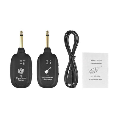 A8 guitar electric torch wireless transmitter and receiver null