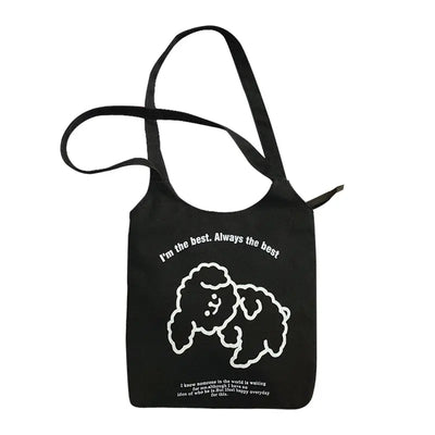 Take a shoulder bag women canvas bag null