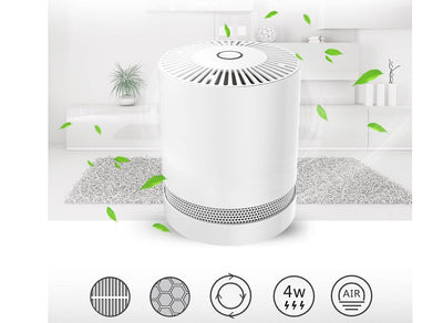 Portable desktop air purifier null