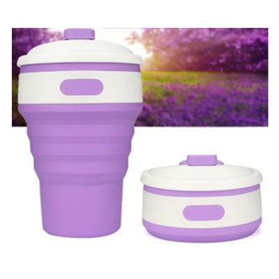 Coffee Mugs Travel Collapsible Silicone Cup Folding Water Cups BPA FREE Food Grade Drinking Ware Mug Tea Coffee Cups null