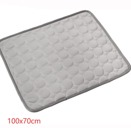 Pet Dog Cat Ice Silk Cold Nest Pad For Cooling In Summer null