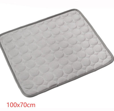 Pet Dog Cat Ice Silk Cold Nest Pad For Cooling In Summer null