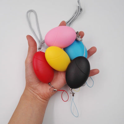 Oval alarm female self-defense female anti-tracking alarm null