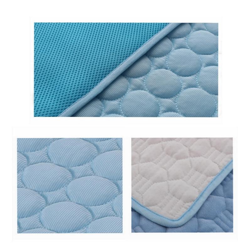 Pet Dog Cat Ice Silk Cold Nest Pad For Cooling In Summer null