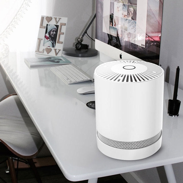 Portable desktop air purifier null