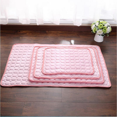 Pet Dog Cat Ice Silk Cold Nest Pad For Cooling In Summer null