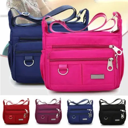Women Waterproof Messenger Bag null