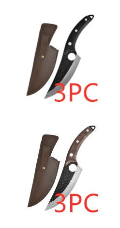 Hand forged boning knife null