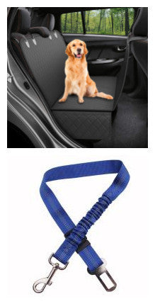 Dog Car Seat Cover View Mesh Pet Carrier Hammock Safety Protector Car Rear Back Seat Mat With Zipper And Pocket For Travel null