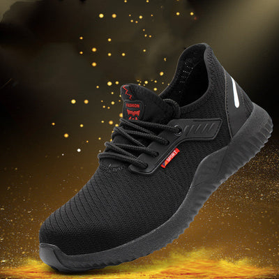 Breathable Safety Shoes Anti-smashing Work Safety Shoes null