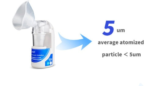 Nebulizer Ultrasonic Micro-Mesh Nebulizer Portable Handheld Child Adult Compressed Nebulizer Household Phlegm Relief And Cough Relief null