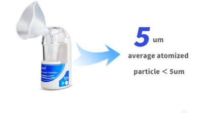 Nebulizer Ultrasonic Micro-Mesh Nebulizer Portable Handheld Child Adult Compressed Nebulizer Household Phlegm Relief And Cough Relief null