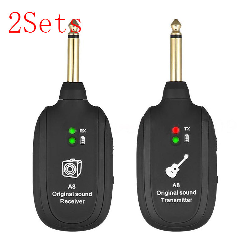 A8 guitar electric torch wireless transmitter and receiver null