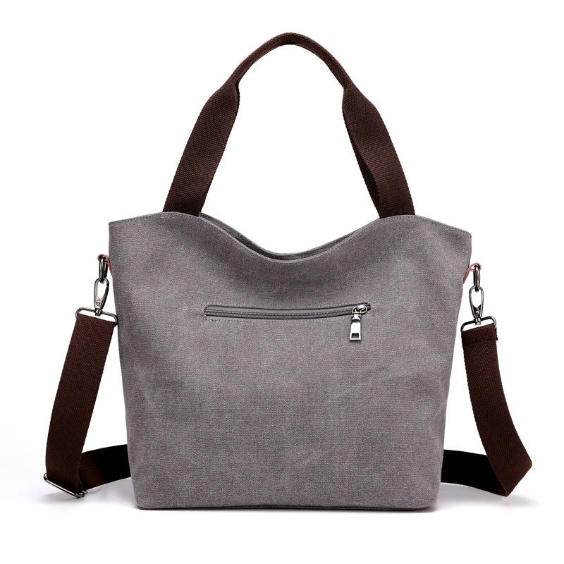Shoulder women bag canvas bag null