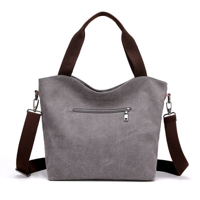 Shoulder women bag canvas bag null