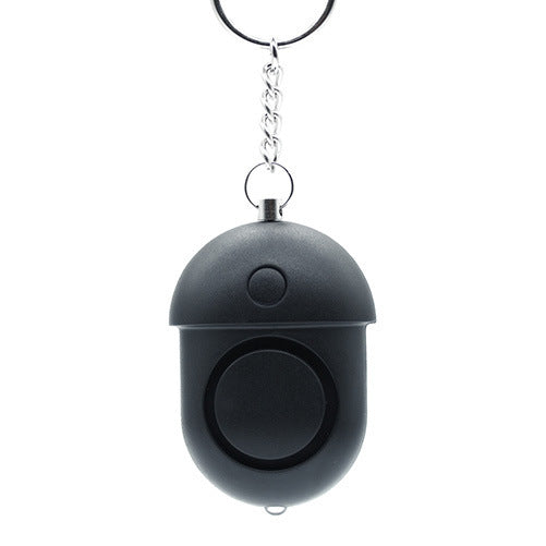 Pine Cone Type Half-pull High-decibel Wolf Alarm Women's Self-defense Weapon With Flashing Light null