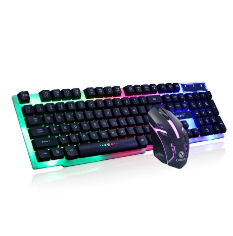 Backlit keyboard and mouse Shoppers Synchrony