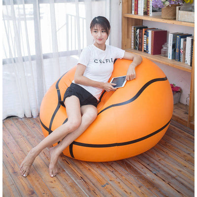 Football inflatable sofa null