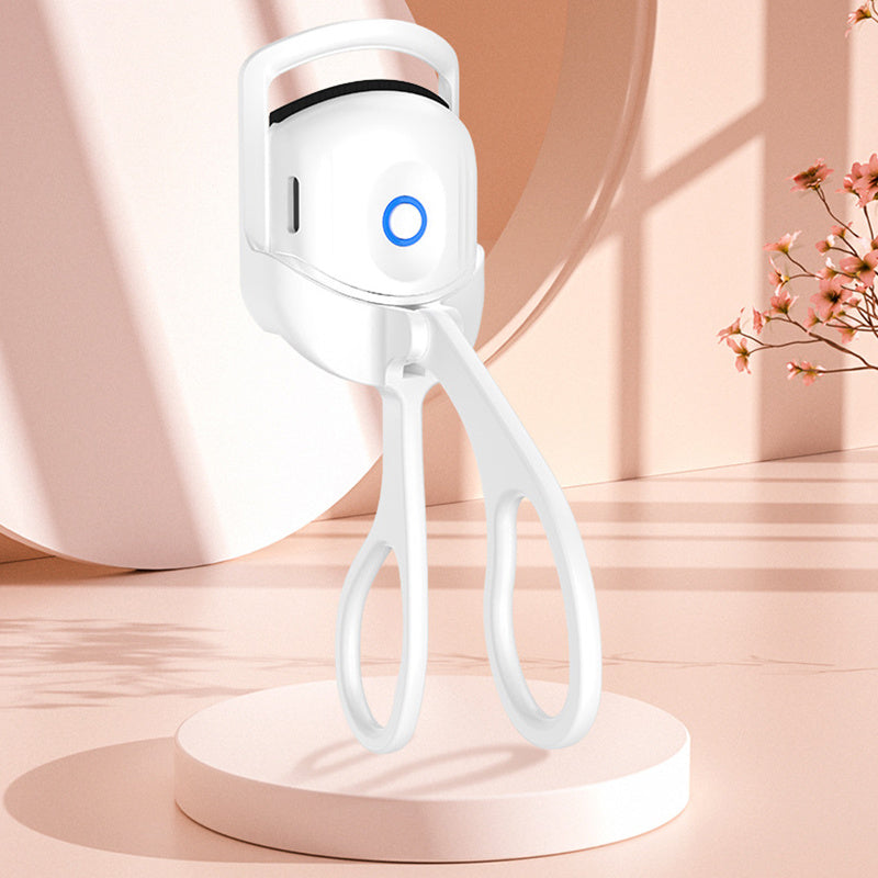 Eyelash Curler Portable Electric Heated Comb Eye Lash Long Lasting Eyelashes Curls Thermal Eyelash Curler Makeup Tools Heated Eyelash Curlers,Rechargeable Electric Eyelash Curler,Handheld Eyelash Heat null