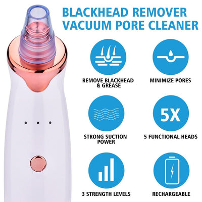 Blackhead Instrument Electric Suction Facial Washing Instrument Beauty Acne Cleaning Blackhead Suction Instrument null