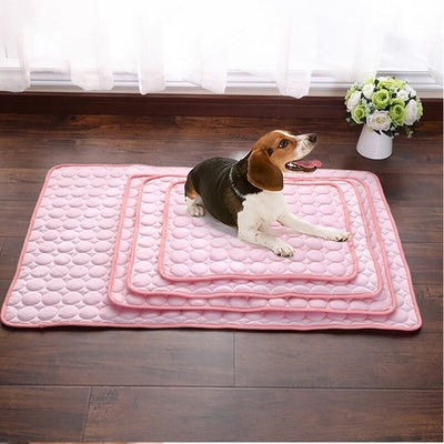 Pet Dog Cat Ice Silk Cold Nest Pad For Cooling In Summer null