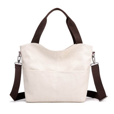 Shoulder women bag canvas bag null