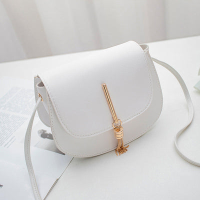 Shoulder bag tassel round bag women bag null