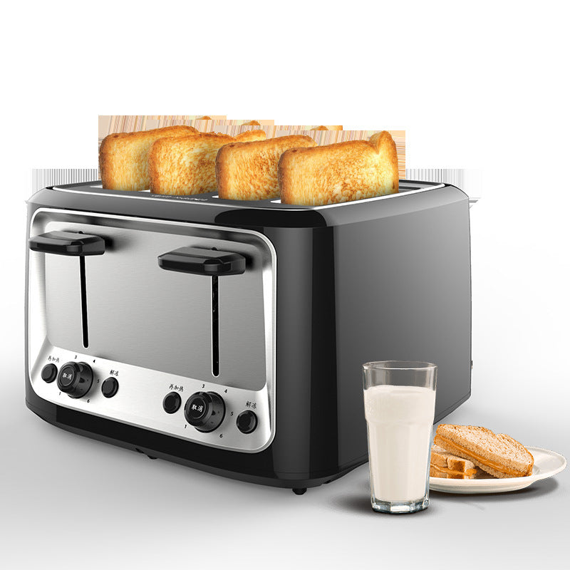 Home Automatic Multifunctional Toaster Four Slot Export null