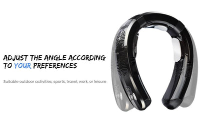 Halter Cooling Fan USB Charging Portable Leafless null