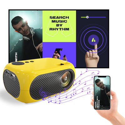 M24 Micro Mini Projector Led Portable Hd 1080p null