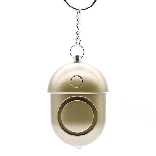 Pine Cone Type Half-pull High-decibel Wolf Alarm Women's Self-defense Weapon With Flashing Light null